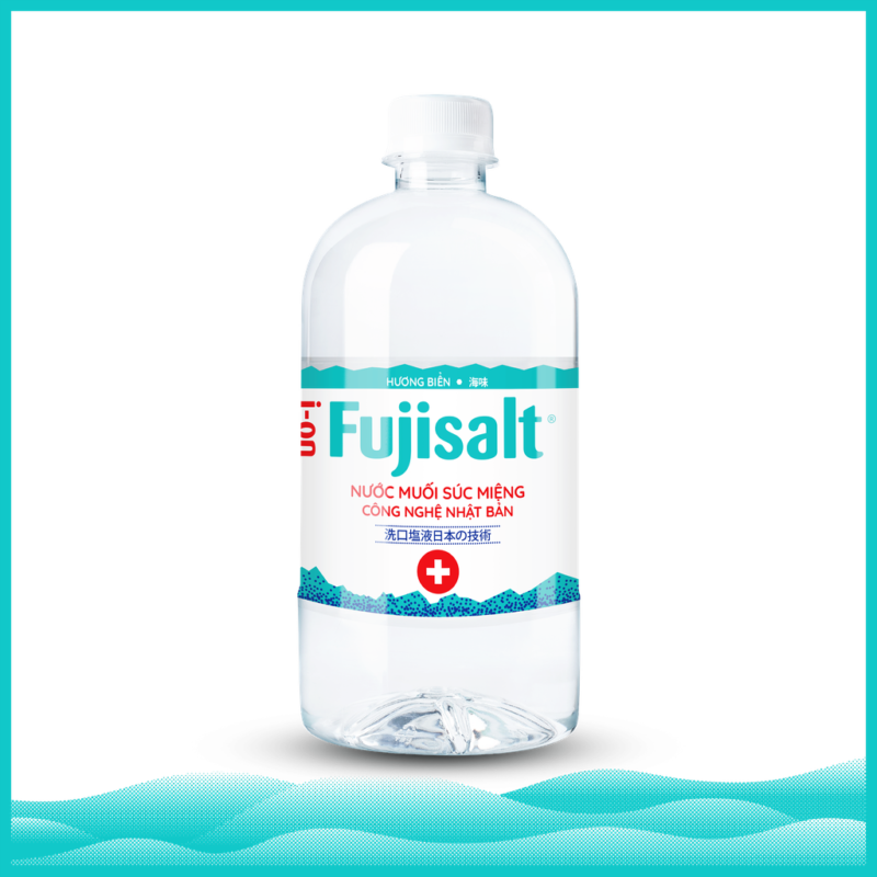 Nước Muối Súc Miệng I-ON Fujisalt - Thùng 12 Chai